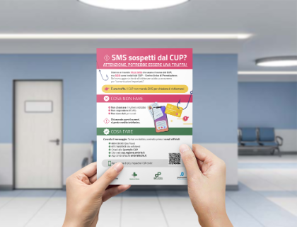 Allerta truffa false comunicazioni SMS sospetti dal CUP