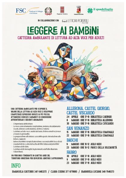 Venerdì 24 Aprile: Al via il progetto 