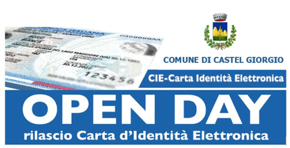 OPEN DAY per il Rilascio della Carta d'Identità Elettronica - Aperture Straordinarie Ufficio Anagrafe Mese di FEBBRAIO 2026