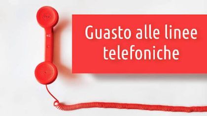 AVVISO GUASTO LINEE TELEFONICHE degli Uffici Comunali