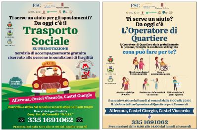 Locandine Trasporto Sociale